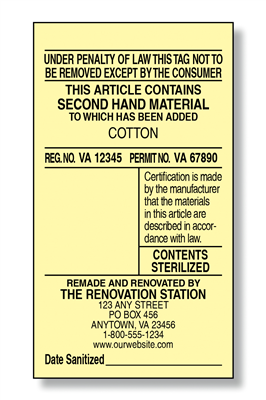 #6 Renovator Law Label version 2