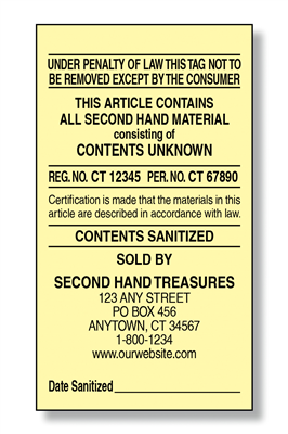 What law requires truthful labels