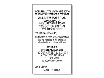 Polymeric labels lawrence ks